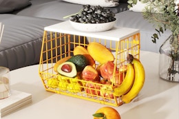 Stackable Fruit Basket, Only $16.19 With Amazon Promo Code (Reg. $26.99) card image
