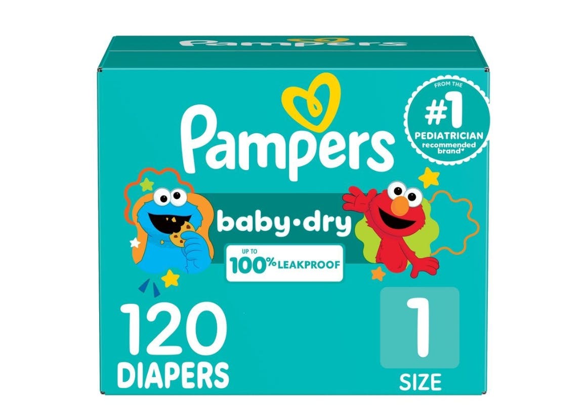 Pampers Baby Diapers Super Pack