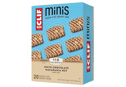 2 Clif Bar Minis Boxes