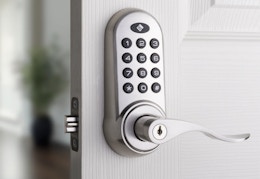 Digital Latch Bolt Smart Lock, Only $29.99 Shipped (Reg. $120) card image