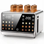 4-Slice Smart Toaster