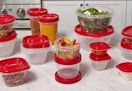 walmart rubbermaid takealongs storage set