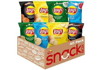 Lay's Potato Chips 40-Pack