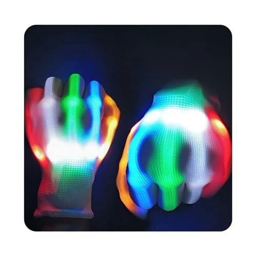 LED Light-Up Gloves 2-Pack