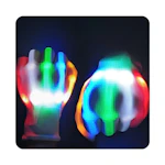 LED Light-Up Gloves 2-Pack