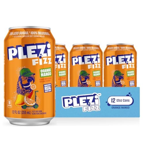 Plezi FiZZ Sparkling Juice 12-Pack