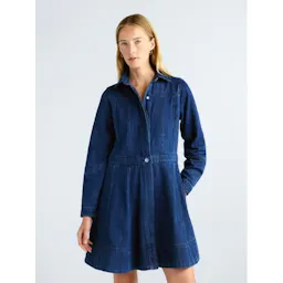 Free Assembly Women's Denim Shirtdress
