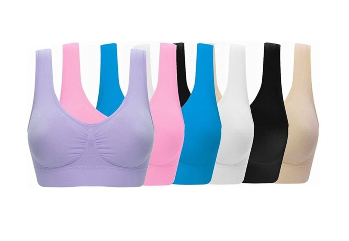 Women's Seamless Sports Bra Set