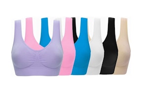 Women's Seamless Sports Bra Set