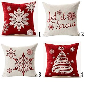 Christmas Throw Pillow Covers