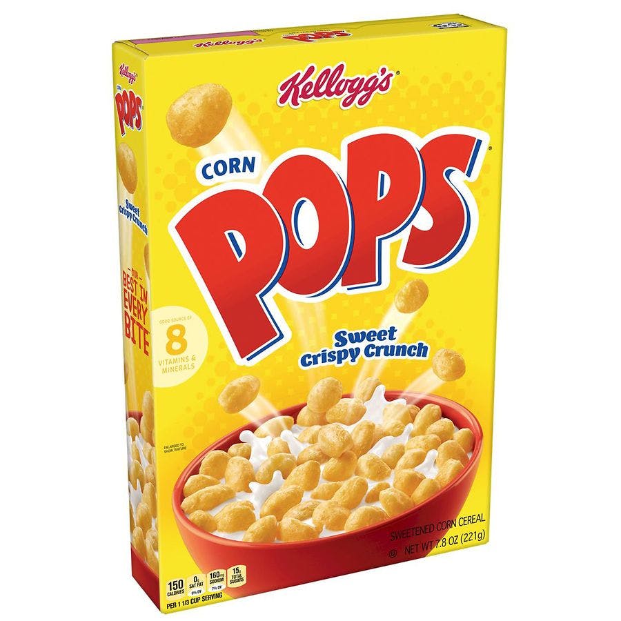 3 Corn Pops Cereal Boxes