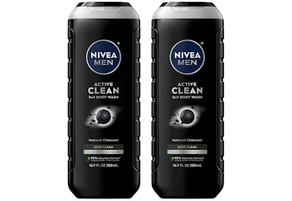 2 NIVEA Men Body Washes