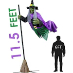 Animated Hovering Witch