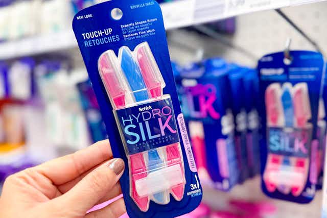 Schick Hydro Silk Dermaplaning Razors, Only $1.62 at Walgreens card image