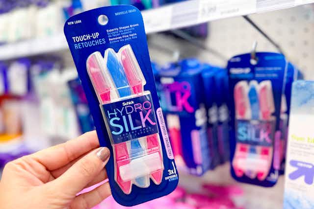 Schick Hydro Silk Touch-Up Razors, Only $1.89 at Target (Easy Deal) card image