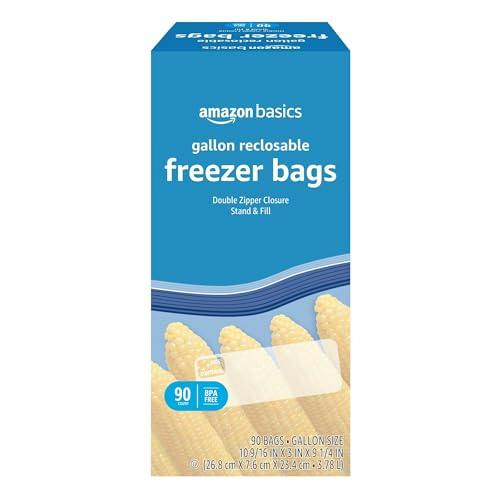 Amazon Basics Freezer Bags