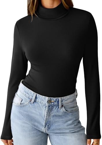 Women's Mock Turtleneck Shirt