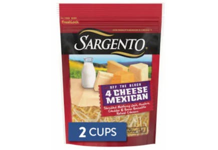 2 Sargento Cheese