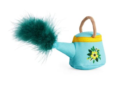 Watering Can Feather Cat Toy