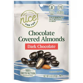 2 Nice Chocolate Covered Almond Bags
