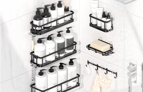 Shower Caddy Organizer 6-Pack, Now $9.59 on Amazon