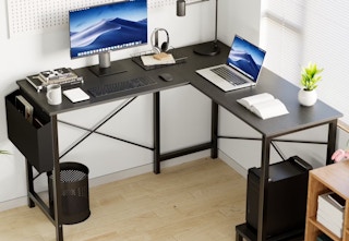 walmart l-shaped gaming desk