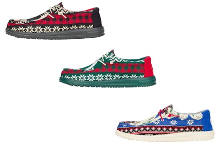 Hey Dude Men's Holiday Shoes