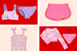 Kids' swim Walmart deals (all Wonder Nation)
