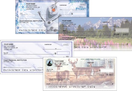 4 Personalized Checks Boxes