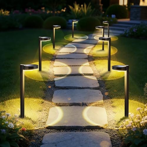Solar Pathway Lights 12-Pack