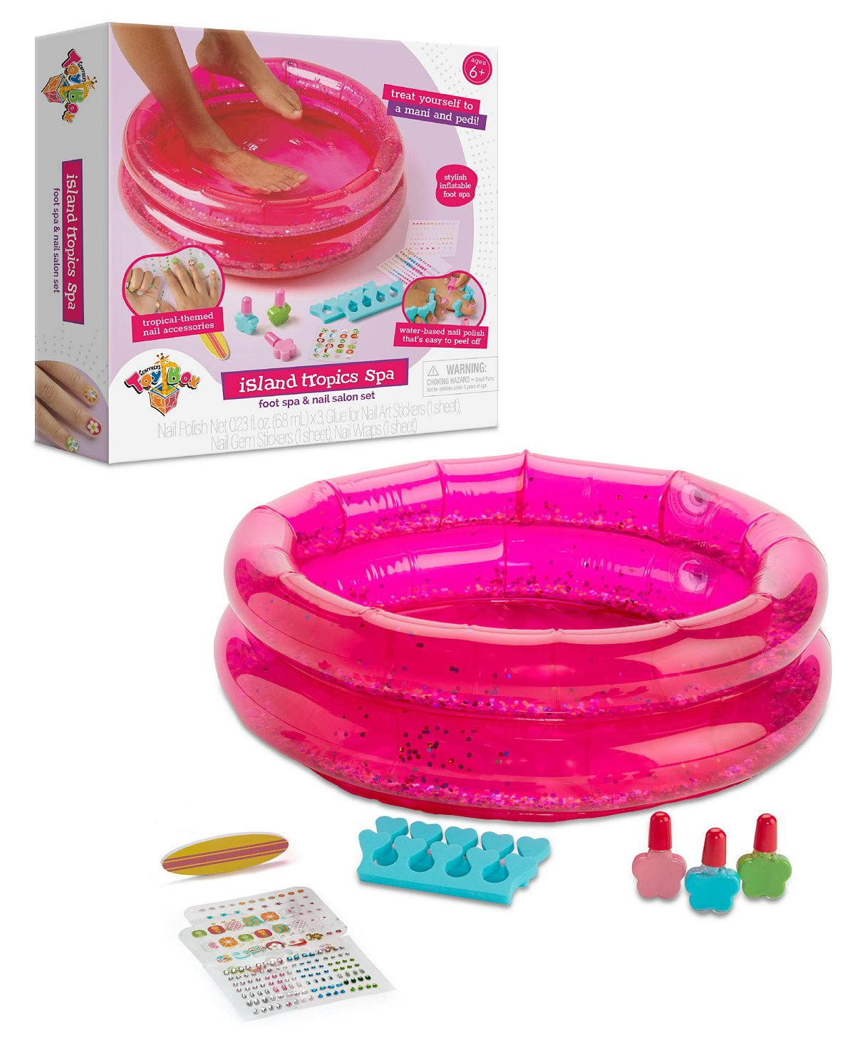Island Tropics Foot Spa Nail Salon Kit