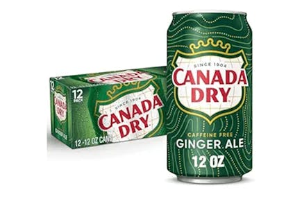 Canada Dry Ginger Ale 12-Pack