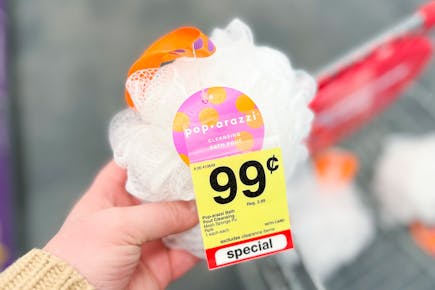 Pop-arazzi Bath Pouf