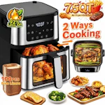 2-in-1 Air Fryer & Grill