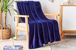 Fleece Throw Blankets From $8.99 at Home Depot card image
