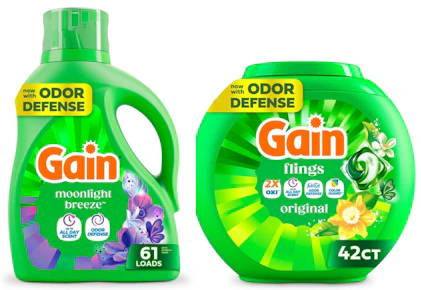 2 Gain Detergents (103 loads)