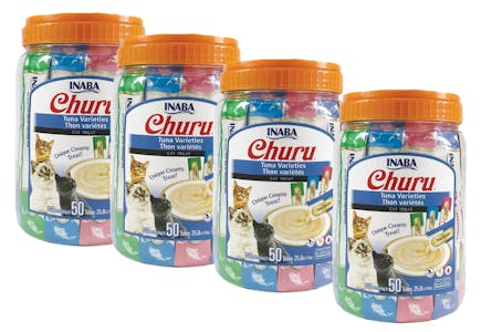 4 Churu Cat Treats