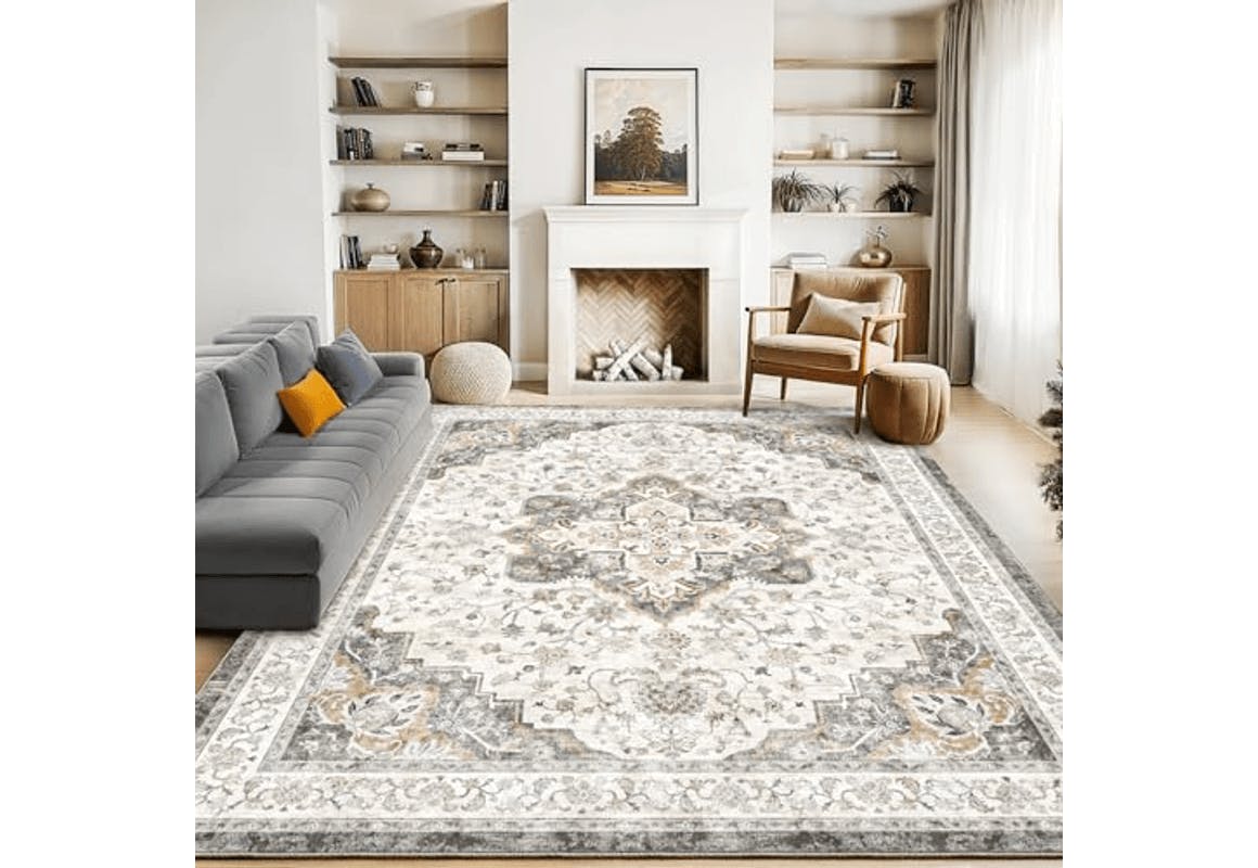 Machine Washable Area Rug