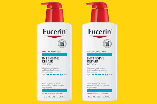 Eucerin Body Lotion: Get 2 Bottles for as Low as $13.58 on Amazon  card image