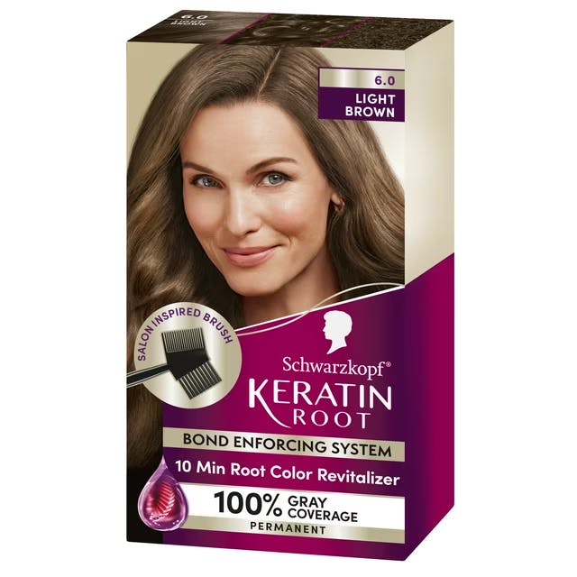Schwarzkopf® Keratin Root Hair Color