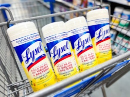 Get a 3-Pack of Lysol Disinfecting Wipes for Only $2.49 at Walgreens