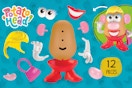 Mr. Potato Head Mrs. Potato Head Classic Toy For Kids Ages 2 and Up, Includes 12 Parts and Pieces to Create Funny Faces