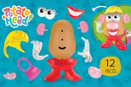Mr. Potato Head Mrs. Potato Head Classic Toy For Kids Ages 2 and Up, Includes 12 Parts and Pieces to Create Funny Faces