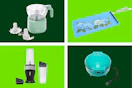 kitchen items in a grid