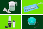 kitchen items in a grid