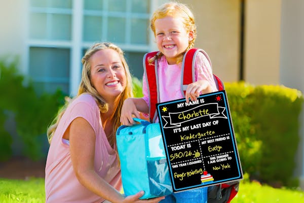 First and Last Day of School Sign, Only $4 on Amazon