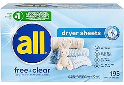 3 All Dryer Sheets Boxes