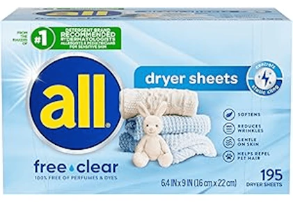 3 All Dryer Sheets Boxes