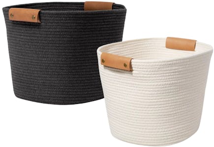 Brightroom Coiled Rope Baskets