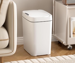 Automatic Smart Trash Can 2-Pack, Only $29.99 on Amazon card image